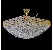Люстра хрустальная Квадрат Италия 18 "Сетка"